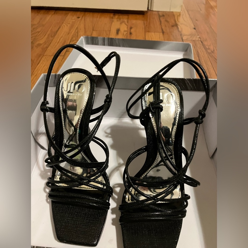 Never worn before Jennifer Lopez brand strappy heels